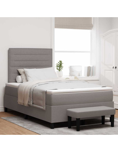 Letto a molle con materasso Talpa 120 x 190 cm Tessuto