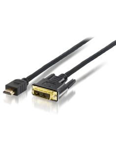 Equip 119325 Cavo da HDMI a DVI-D, 5,0 m, bidirezionale