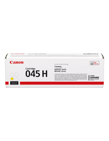 Canon 045 H cartuccia toner 1 pz Originale Giallo