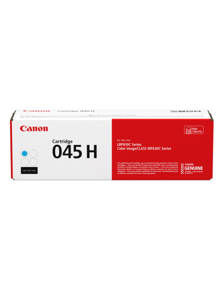 Canon 045 H cartuccia toner 1 pz Originale Ciano