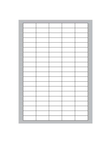 CF10000  ETICHETTE 37X14MM 100FF