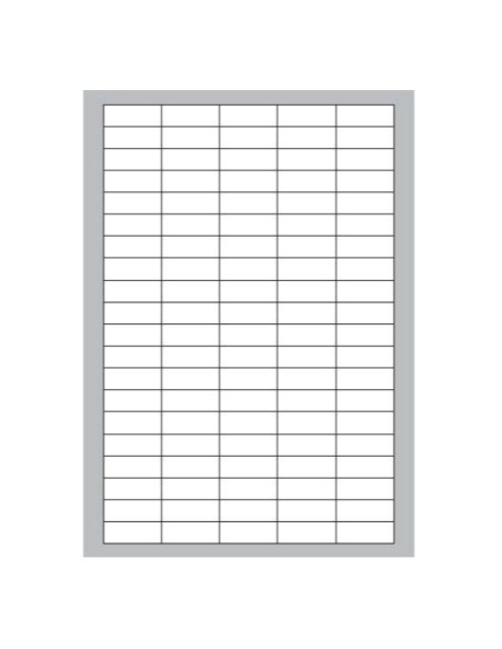 CF10000  ETICHETTE 37X14MM 100FF