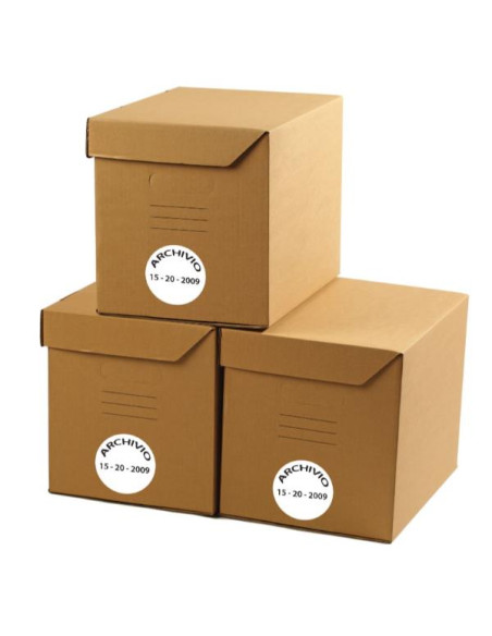 CF10000  ETICHETTE 37X14MM 100FF