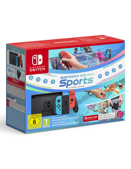 Nintendo Switch+ Switch Sports+NSO 12m