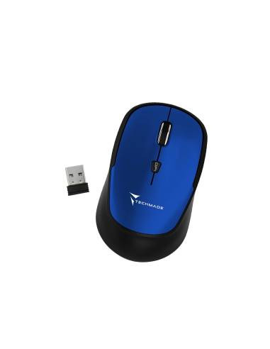 Techmade Mouse Wireless TM-XJ35 Blue