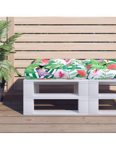 Cuscino per Pallet Multicolore 50x50x12 cm in Tessuto