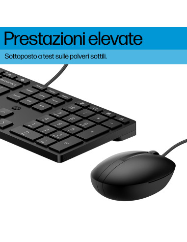 HP Mouse e tastiera Wired Desktop 320MK