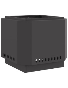 Focolare Senza Fumi Nero 58 x 58 x 51 cm 2