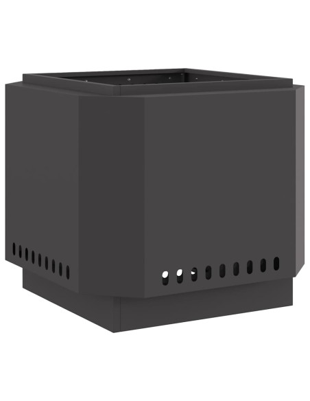 Focolare Senza Fumi Nero 58 x 58 x 51 cm