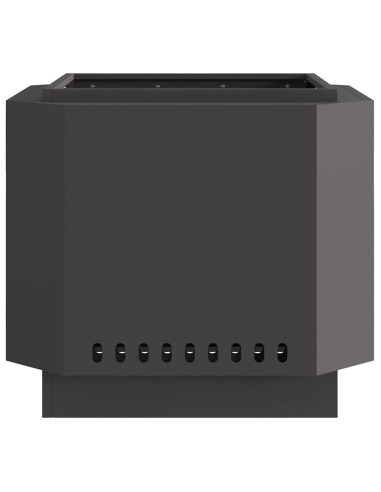 Focolare Senza Fumi Nero 58 x 58 x 51 cm