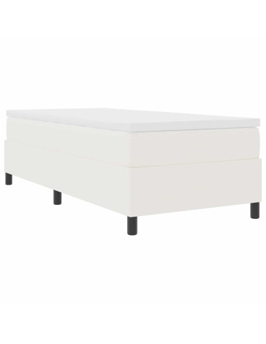 Struttura letto piattaforma Crema 90 x 200 cm Tessuto