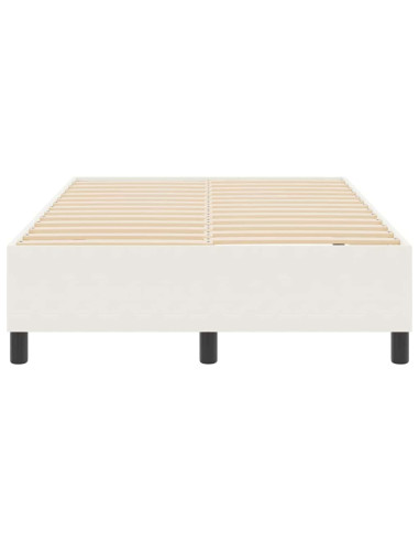 Struttura letto piattaforma Crema 120 x 200 cm Tessuto