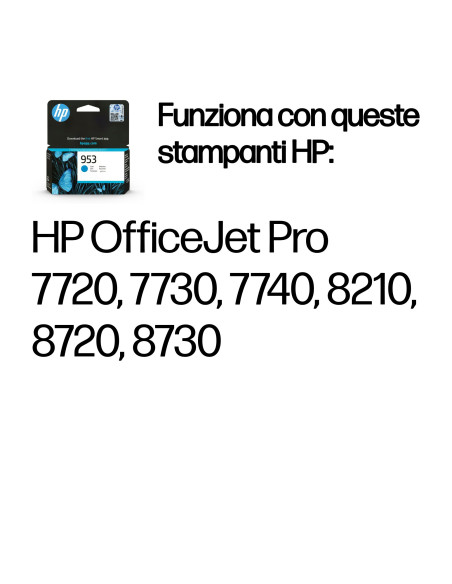 HP Cartuccia di inchiostro originale ciano 953
