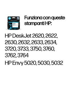 HP Cartuccia inchiostro originale tricromia 304