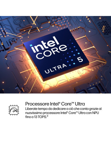 HP ProDesk 4 G1i AI PC Intel Core Ultra 5 235 16 GB DDR5-SDRAM 512 GB SSD Windows 11 Pro SFF Nero