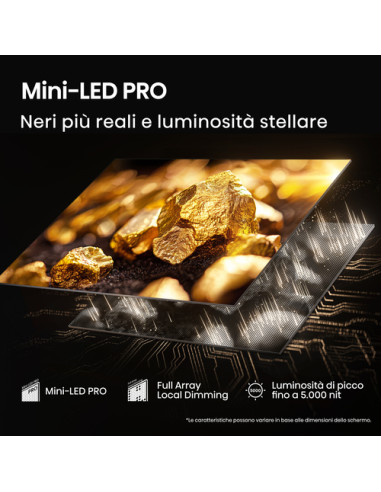 Hisense Smart TV ULED MiniLED 85" 4K 85U8Q