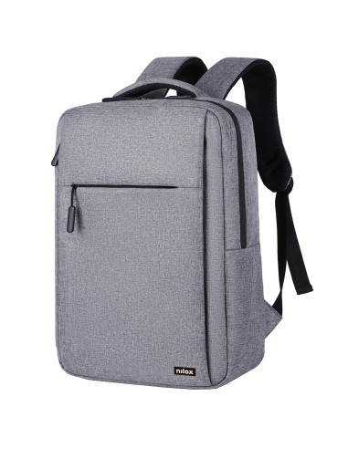 Nilox NXBK035 borsa per laptop 39,6 cm (15.6") Zaino Grigio