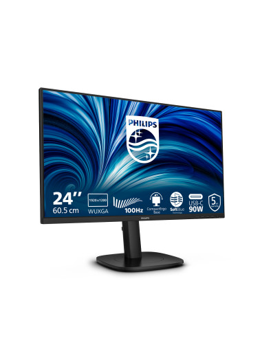 Philips Serie 3000 24B2U3301D/00 Monitor PC 61,2 cm (24.1") 1920 x 1200 Pixel WUXGA LCD Nero