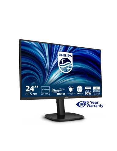 Philips Serie 3000 24B2U3301D/00 Monitor PC 61,2 cm (24.1") 1920 x 1200 Pixel WUXGA LCD Nero