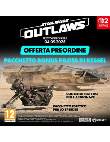 STAR WARS OUTLAWS (KEYCARD) NSW2