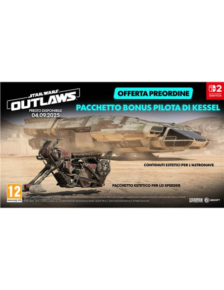 STAR WARS OUTLAWS (KEYCARD) NSW2