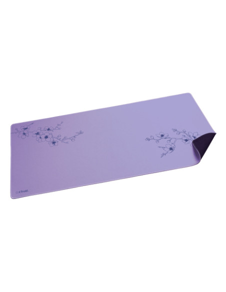 Trust GXT 759 XXL Tappetino per mouse per gioco da computer Blu, Viola