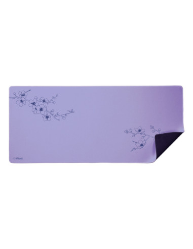 Trust GXT 759 XXL Tappetino per mouse per gioco da computer Blu, Viola