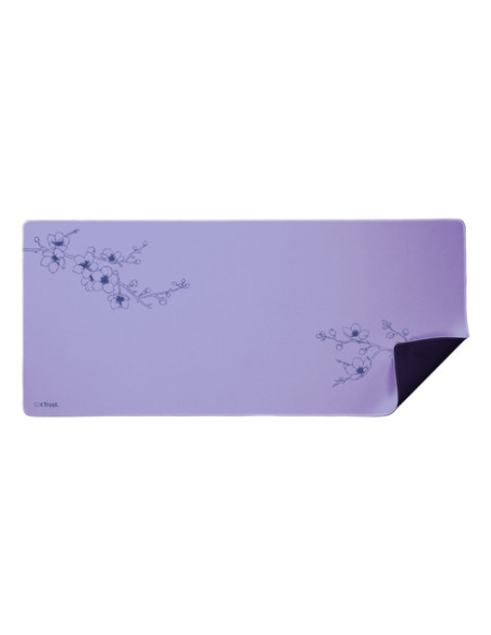 Trust GXT 759 XXL Tappetino per mouse per gioco da computer Blu, Viola