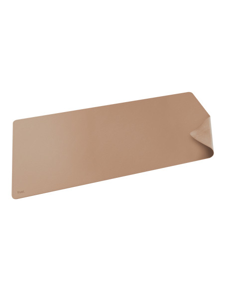 Trust Benya XXL sottomano Cloruro di polivinile (PVC) Beige
