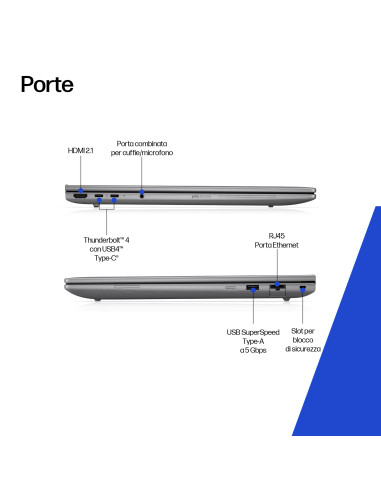 HP ZBook 8 G1i Wolf Pro Security Edition Intel Core Ultra 7 255H Workstation mobile 35,6 cm (14") WUXGA 32 GB DDR5-SDRAM 1 TB SS
