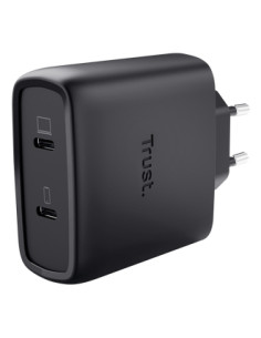 Trust Maxo Caricabatteria a 2 porte USB-C GaN da 65 W