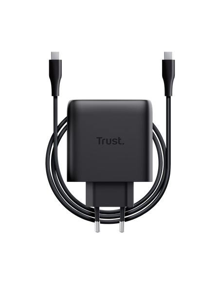 Trust Maxo Caricabatteria a 2 porte USB-C GaN da 65 W