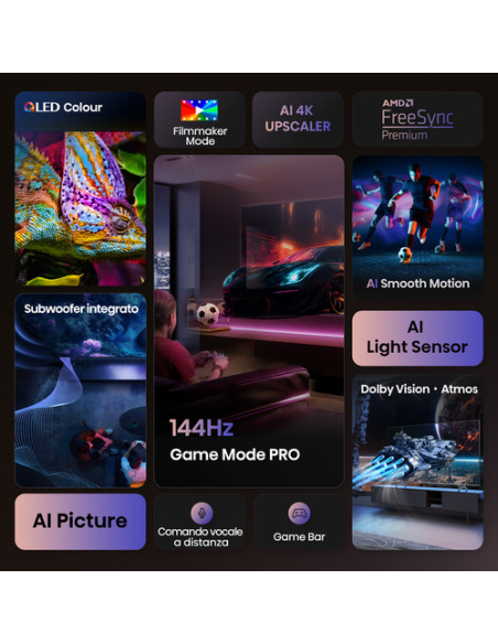 Hisense Smart TV QLED 100" 4K 100E7Q PRO