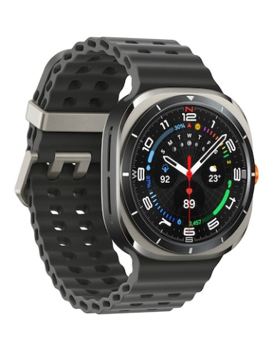 Samsung Galaxy Watch Ultra 3,81 cm (1.5") AMOLED 47 mm Digitale 480 x 480 Pixel Touch screen 4G Argento, Titanio Wi-Fi GPS (sate