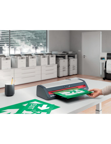 GBC 4410072EU plastificatrice Plastificatrice a caldo 800 mm/min Nero, Acciaio inox