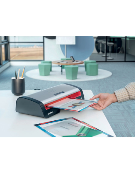 GBC 4410070EU plastificatrice Plastificatrice a caldo 500 mm/min Nero, Acciaio inox