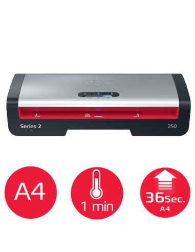 GBC 4410070EU plastificatrice Plastificatrice a caldo 500 mm/min Nero, Acciaio inox