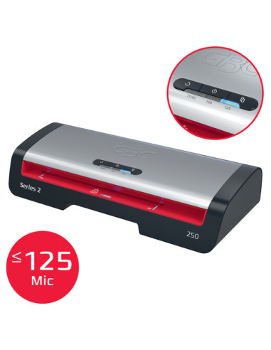 GBC 4410070EU plastificatrice Plastificatrice a caldo 500 mm/min Nero, Acciaio inox