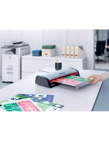 GBC 4410071EU plastificatrice Plastificatrice a caldo 500 mm/min Nero, Acciaio inox