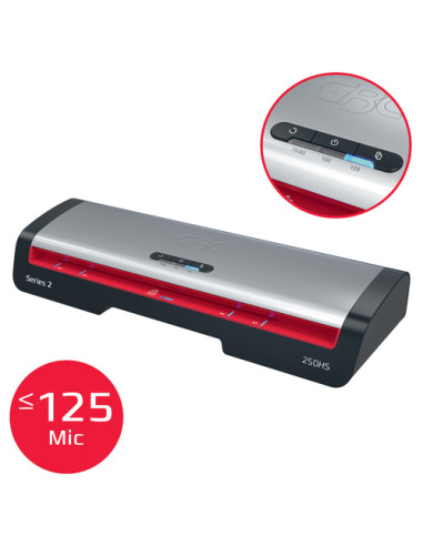 GBC 4410071EU plastificatrice Plastificatrice a caldo 500 mm/min Nero, Acciaio inox