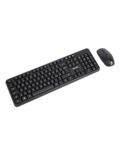 Vultech KM-811W tastiera Mouse incluso Ufficio Wireless a RF + USB QWERTY Italiano Nero 2