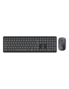 Vultech KM-851W tastiera Mouse incluso Ufficio Wireless a RF + USB QWERTY Italiano Nero 2