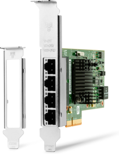 HP Scheda di rete Intel Ethernet I350-T4 da 1 Gb a quattro porte
