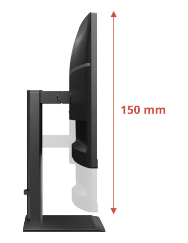 AOC E4 U27E4CV Monitor PC 68,6 cm (27") 3840 x 2160 Pixel 4K Ultra HD LED Nero