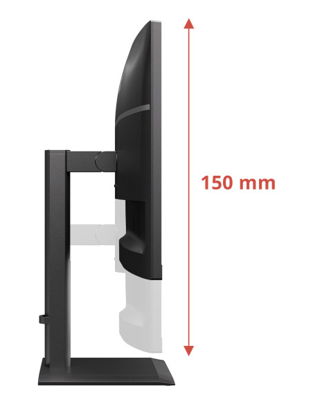 AOC E4 U27E4CV Monitor PC 68,6 cm (27") 3840 x 2160 Pixel 4K Ultra HD LED Nero