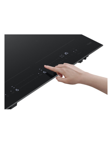 LG CBIZ2437B Piano cottura induzione 60cm, 7,4kW con limitatore, 4 zone, 2 flex, Wi-Fi
