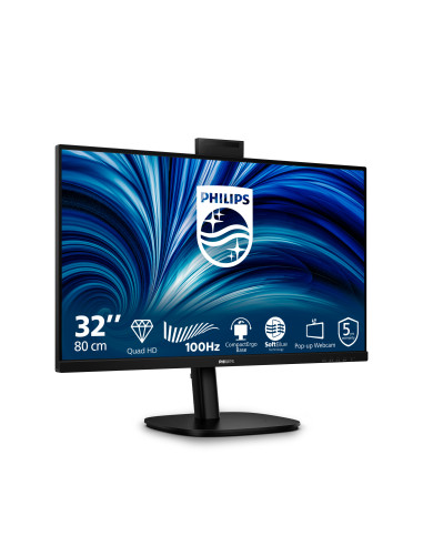 Philips Serie 3000 32B2U3601H/00 Monitor PC 80 cm (31.5") 2560 x 1440 Pixel Quad HD LCD Nero