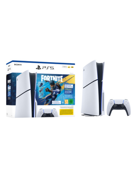 Sony PlayStation 5 - Fortnite Flowering Chaos Bundle 1 TB Wi-Fi Nero, Bianco