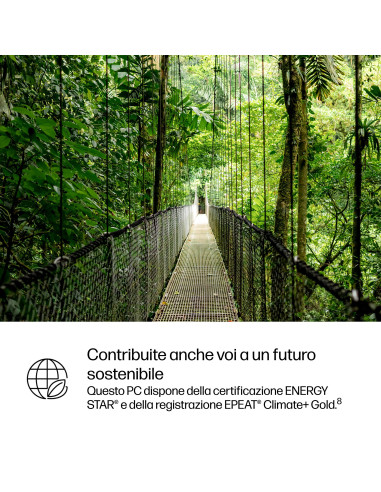 HP ProDesk 4 G1i AI PC Intel Core Ultra 5 235T 8 GB DDR5-SDRAM 256 GB SSD Windows 11 Pro Mini PC Nero