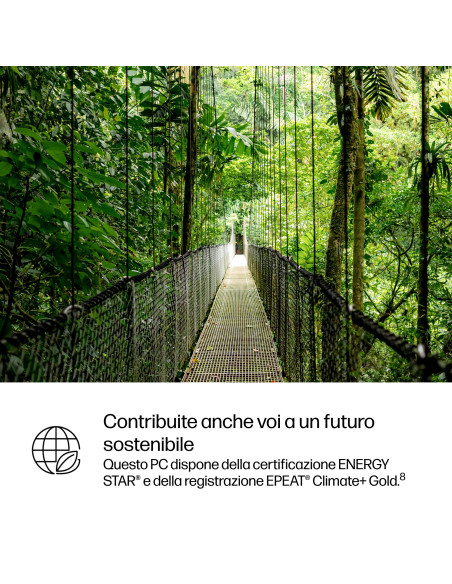 HP ProDesk 4 G1i AI PC Intel Core Ultra 5 235T 8 GB DDR5-SDRAM 256 GB SSD Windows 11 Pro Mini PC Nero